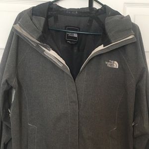 The North Face grey lightweight jacket